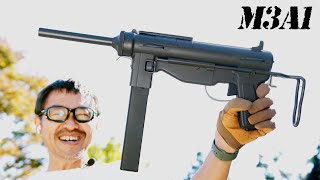 M3A1 グリースガン SMG S&T 電動ガン フルメタル 520連 サブマシンガン