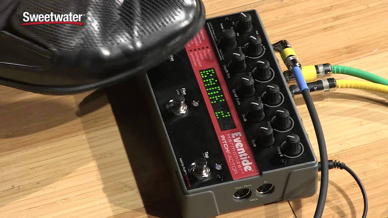 Eventide PitchFactor Harmonizer Pedal Demo by Sweetwater - YouTube