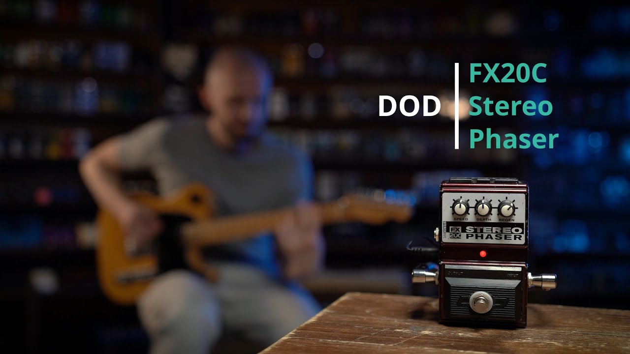 DOD FX20C Stereo Phaser - DMTR Pedal Shop #быстрообзор - YouTube