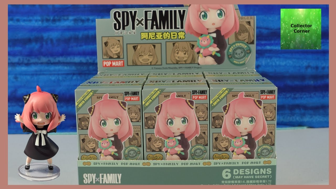 Spy x Family Anya's Daily Life Pop Mart Blind Box Figure Unboxing