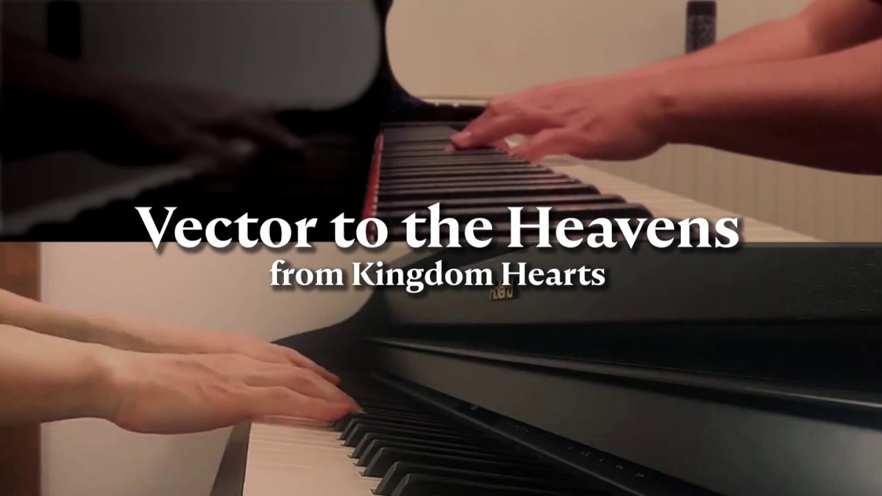 日本xドイツ】遠隔ピアノデュオ：「キングダム ハーツ」より「Vector