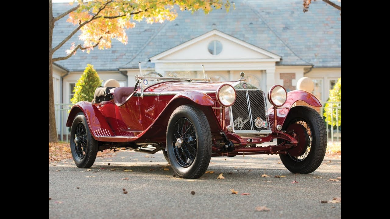 $2,420,000! 1931 Alfa Romeo 6C 1750 Gran Sport Spider by Zagato