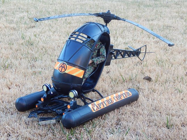 VINTAGE GI JOE CAPTURE COPTER ADVENTURE TEAM 1976 - YouTube