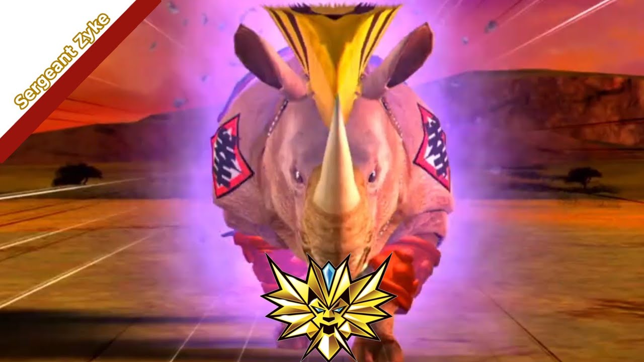 Sergeant Zyke gameplay. Strong animal kaiser max4 | 百獣大戦