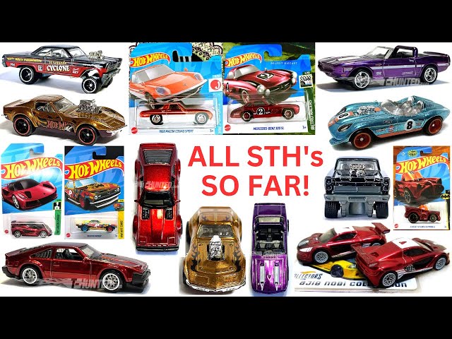 HOT WHEELS 2023 SUPER TREASURE HUNT LIST SO FAR! *NEW* 82' Toyota