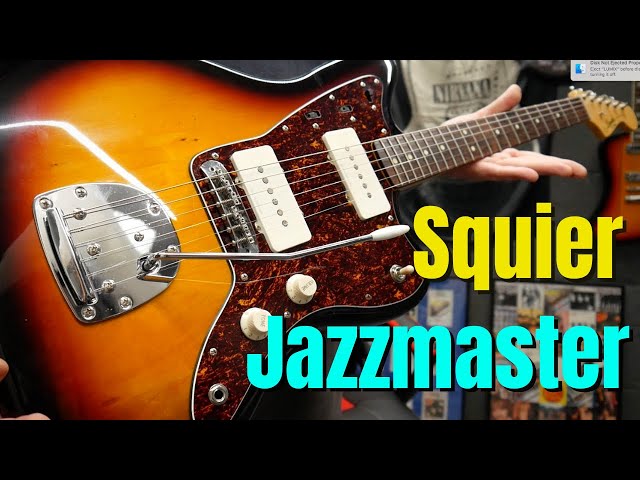 Squier By Fender Vintage Modified Jazzmaster Review - YouTube