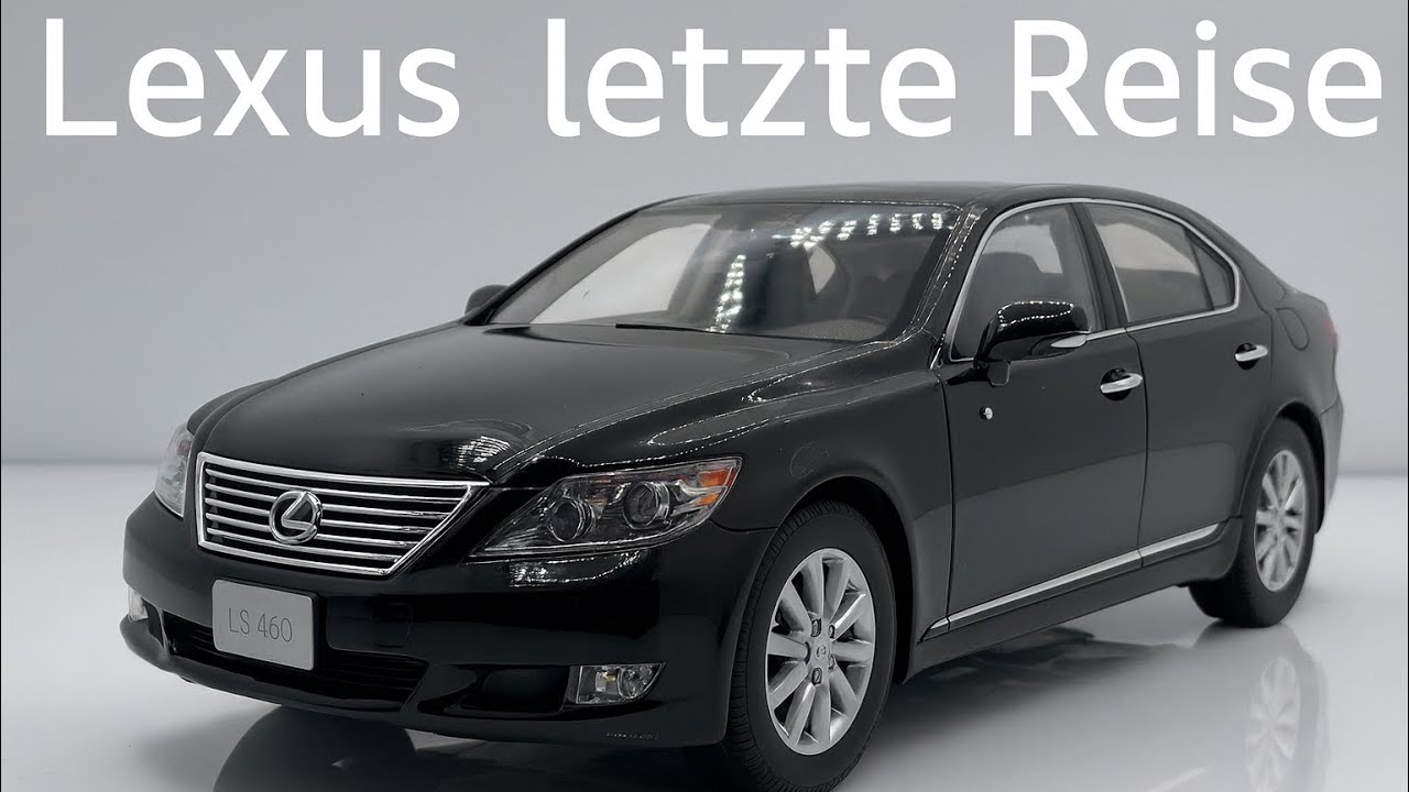 2010 Lexus LS 460 1:18 Norev - YouTube