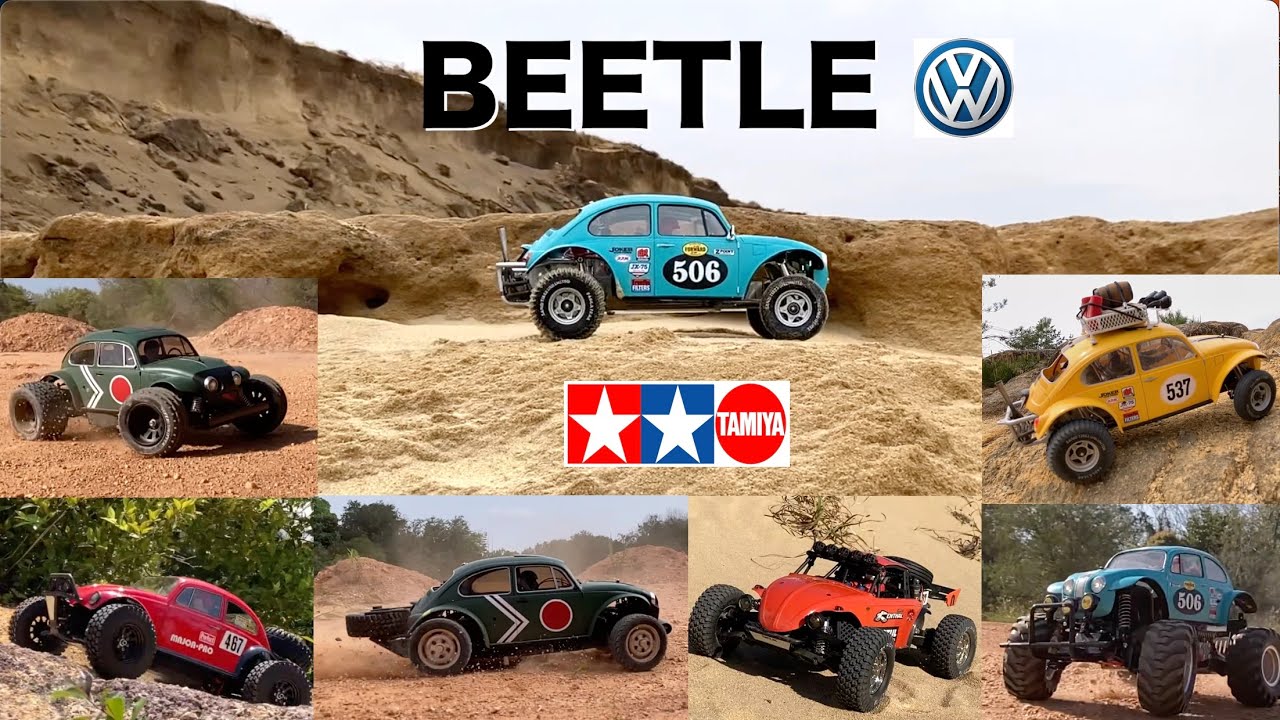 タミヤ 7種のビートル】個性的なラジコンでいろんな遊び方紹介 VW Baja