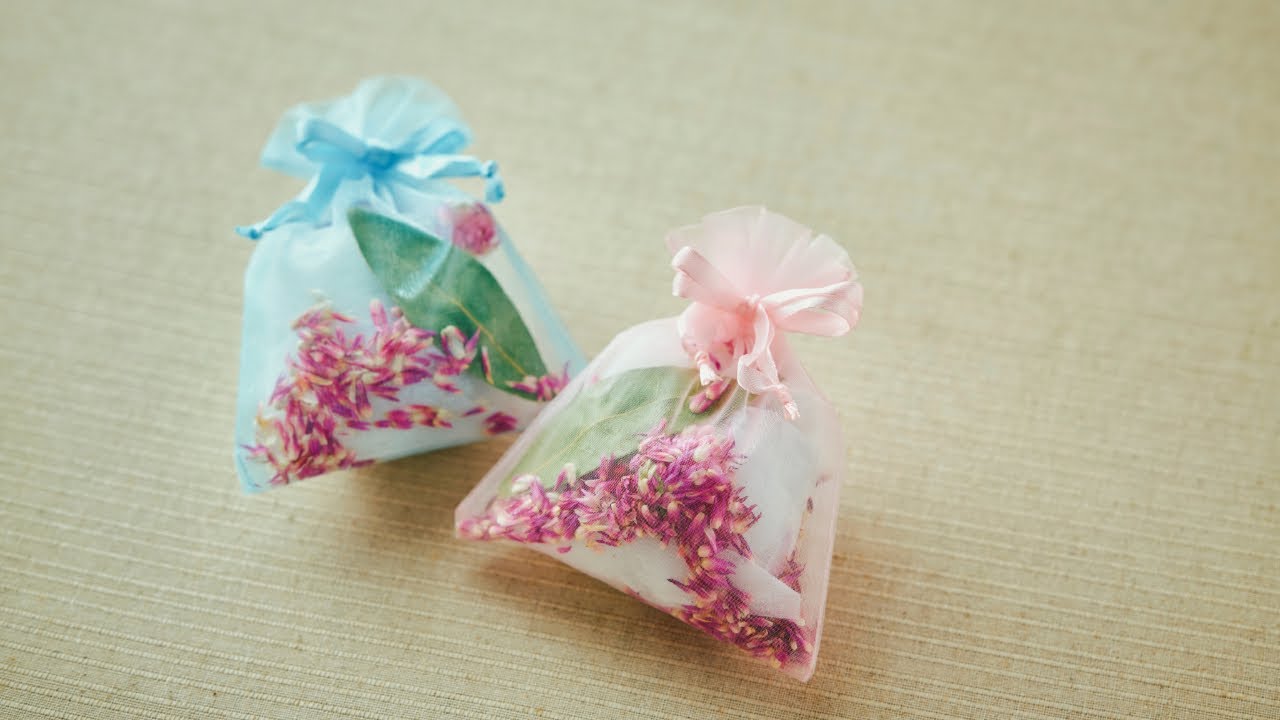 公式】暮らしのアイテム サシェづくり（香り袋）｜神戸布引ハーブ園