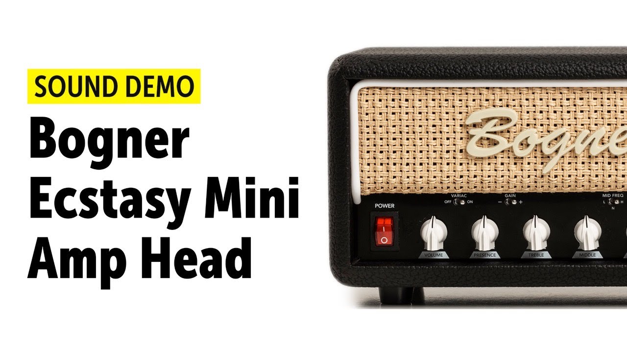 Bogner Ecstasy Mini Amp Head - Sound Demo (no talking) - YouTube