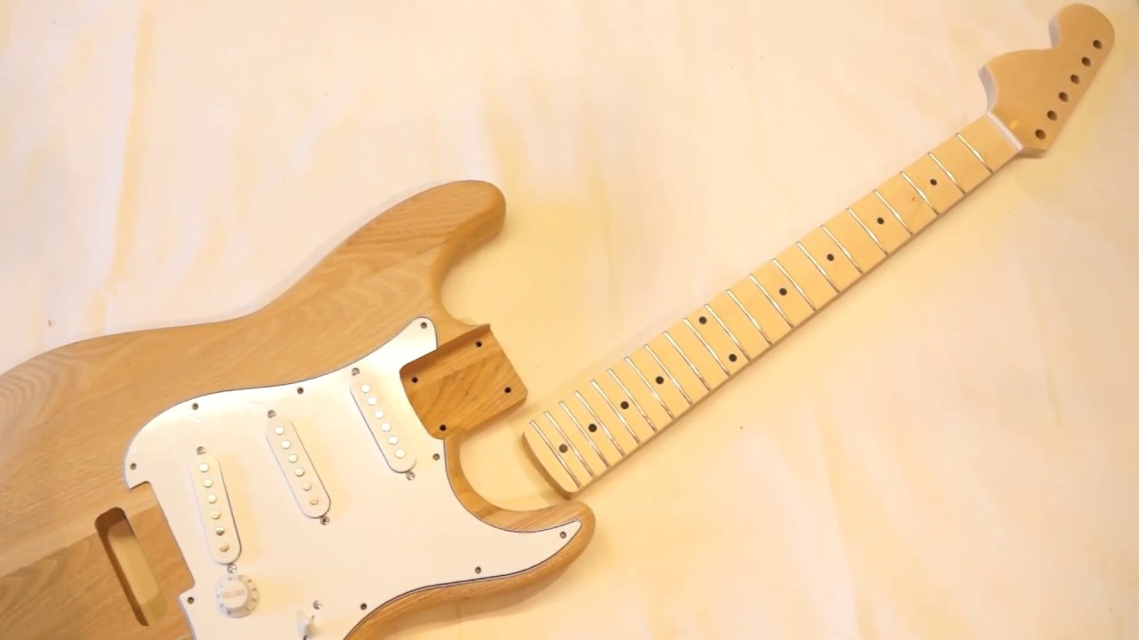 自分で手作り】DIYギターキット☆ストラトキャスター リバースラージ