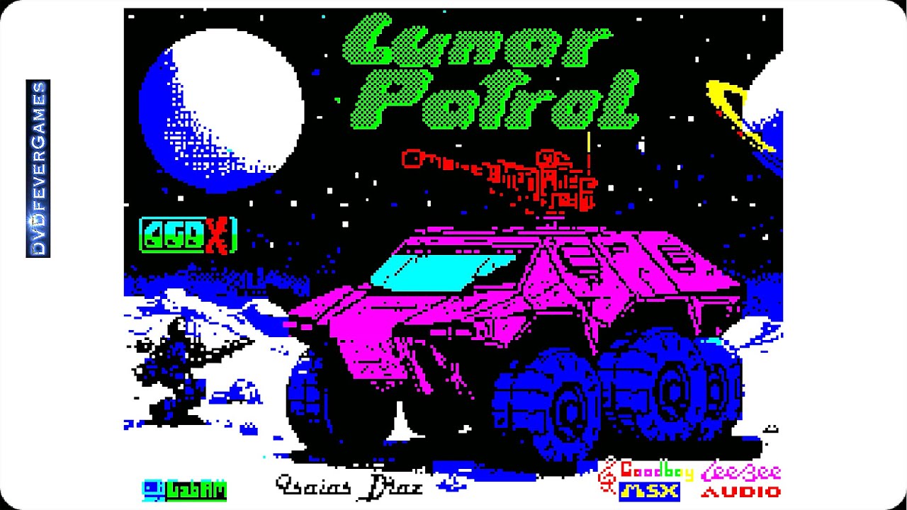 LUNAR PATROL (2025) - Longplay 128K ZX SPECTRUM game