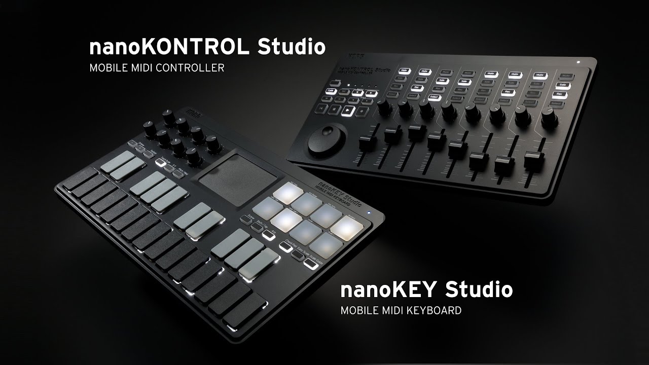新商品】ワイヤレス・モバイルMIDI コントローラー Korg nanoKONTROL