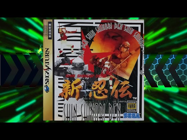 Shin Shinobi Den (Legions/X) | Sega Saturn playthrough (JPN