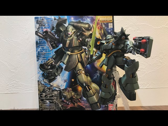 MG ジェガンのまえにこれ！高さほぼ同じのMG1/100 AMS-119 ギラ