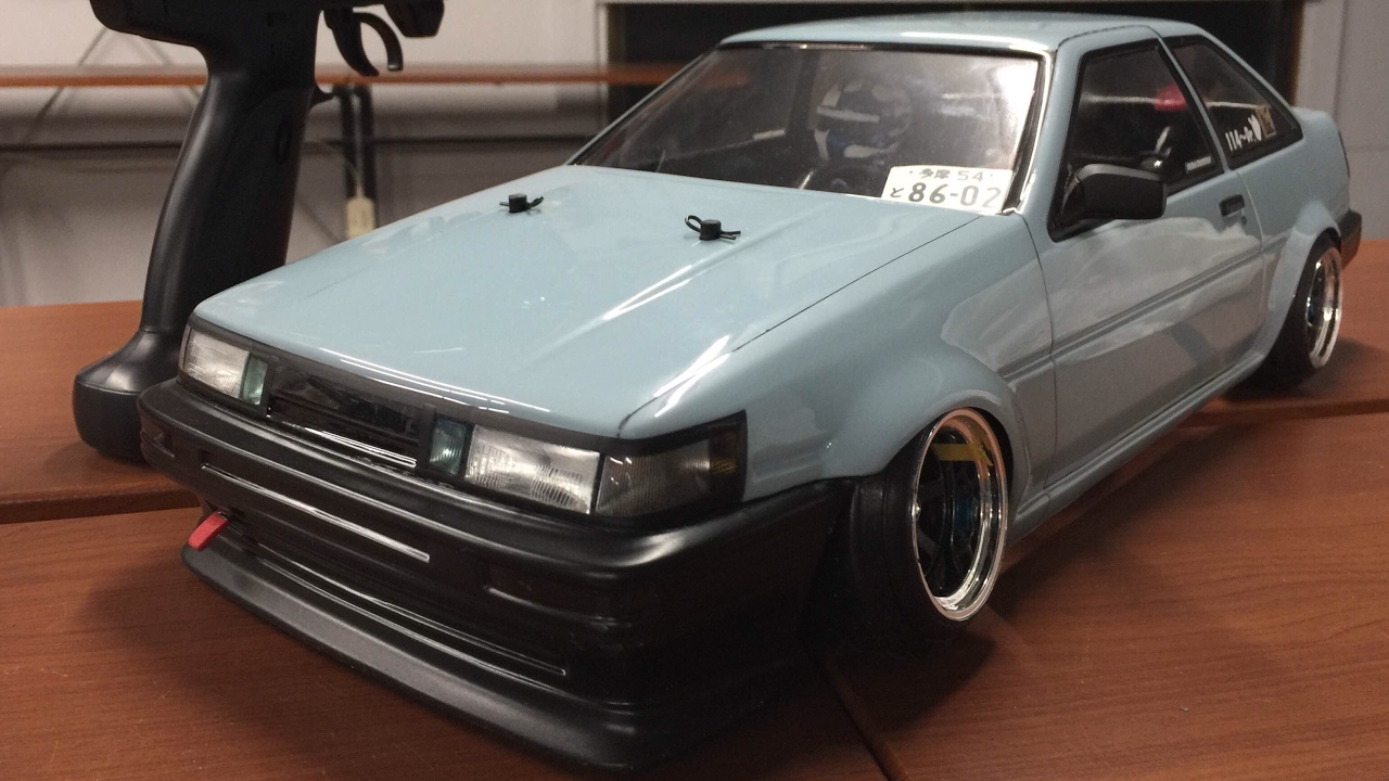 RC Drift Body Build：Part 1/2】「Pandora TOYOTA COROLLA LEVIN AE86