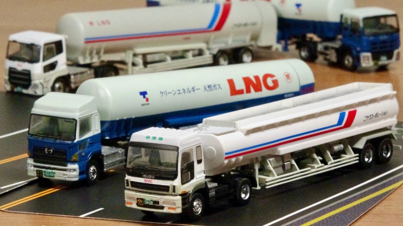 Four large trailers from the 