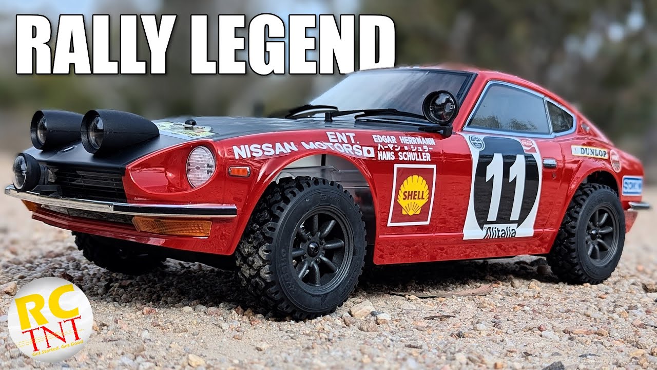 Kyosho 1971 Datsun 240Z Rally RC Review - YouTube