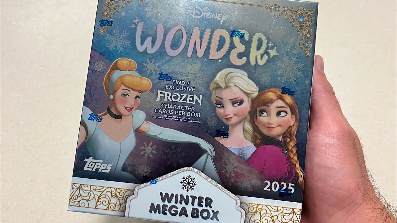 2025 Topps: Disney Wonder Winter Mega Box - Fun Affordable Rip