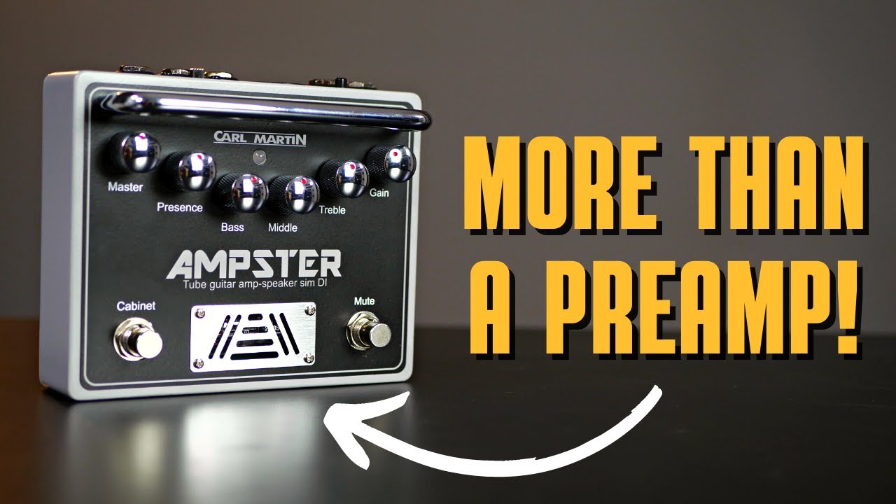 CARL MARTIN AMPSTER [Tube guitar amp-speaker sim DI] | Sparkplug.tokyo