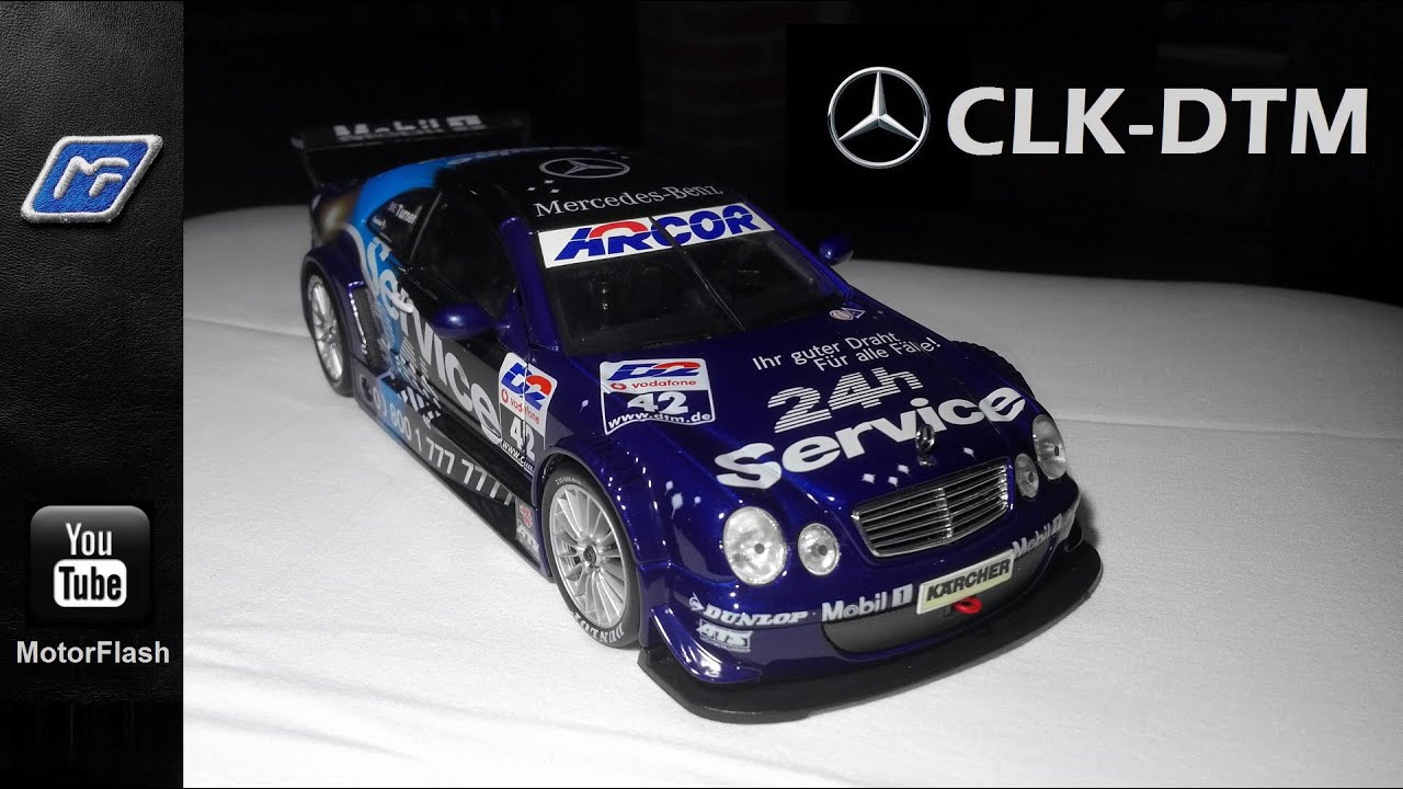 Mercedes-Benz CLK DTM (2000) - Maisto 1/18 - YouTube