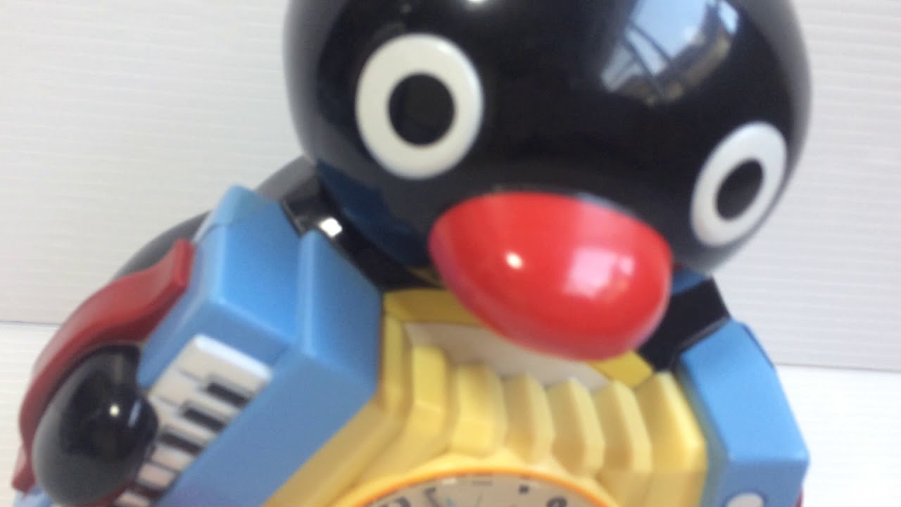Pingu Figure Talking Voice Alarm Clock ピングー フィギュア