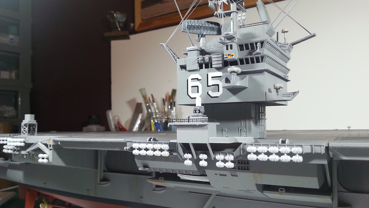 Tamiya 1/350 USS Enterprise CVN-65 - update 2 - YouTube