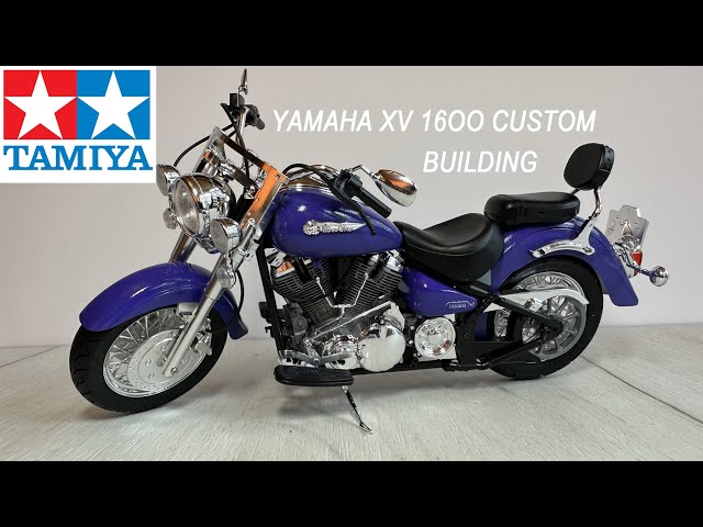 DIY: Build a Tamiya 1/12 YAMAHA XV 1600 ROADSTAR in Simple Steps