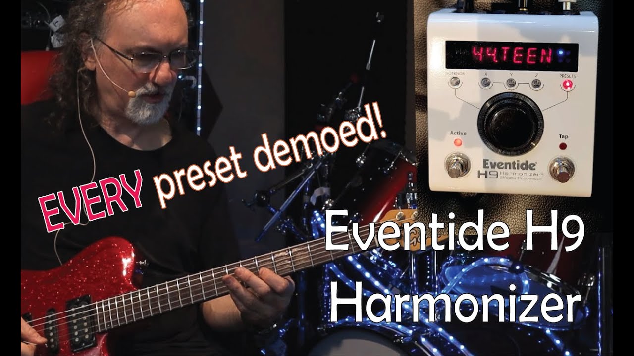 Eventide H9 Harmonizer Multi-Effects Pedal // EVERY Preset Demo