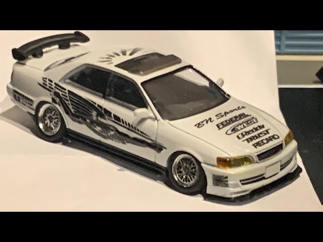 トミカ改造 チェイサーワイスピ風魔改造 鬼キャンドリ車仕様 tomica