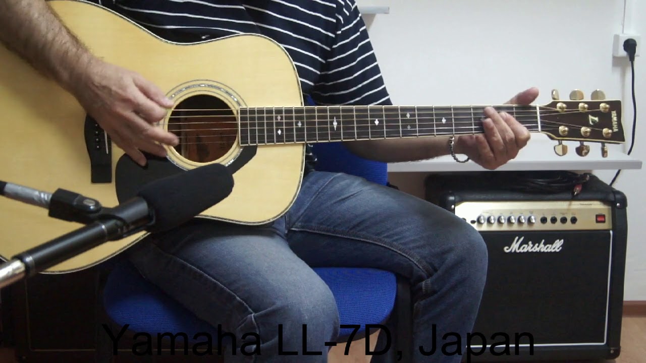 Yamaha LL-7D, Japan (Demo) - YouTube