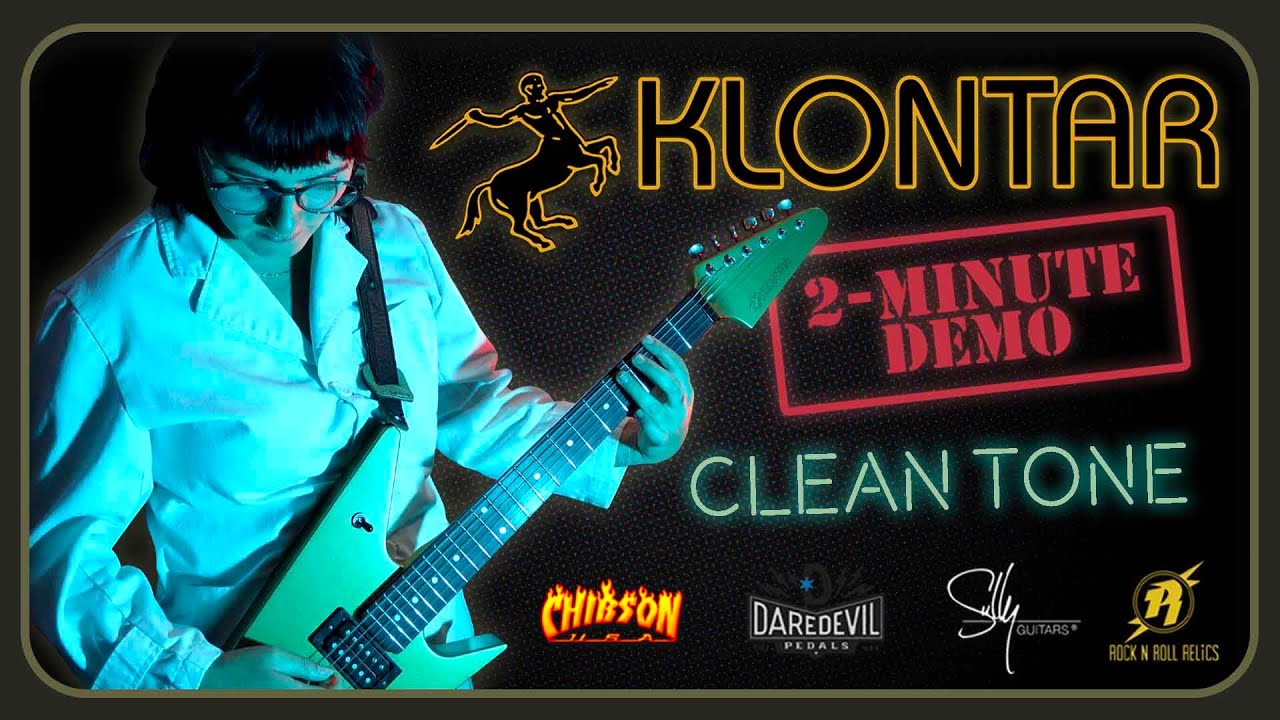 Klontar: The Klon Centaur Guitar - 2-Minute Demo - YouTube