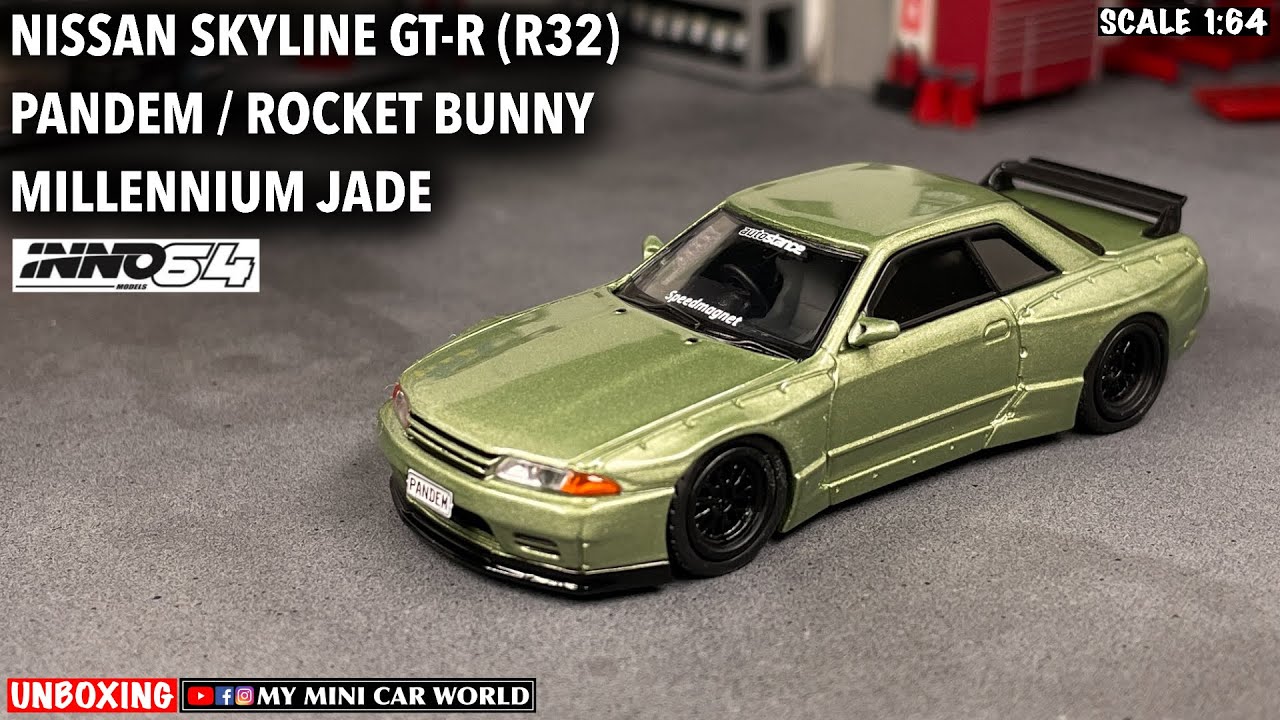MY MINI CAR WORLD』UNBOXING INNO64 1/64 NISSAN SKYLINE GT-R (R32