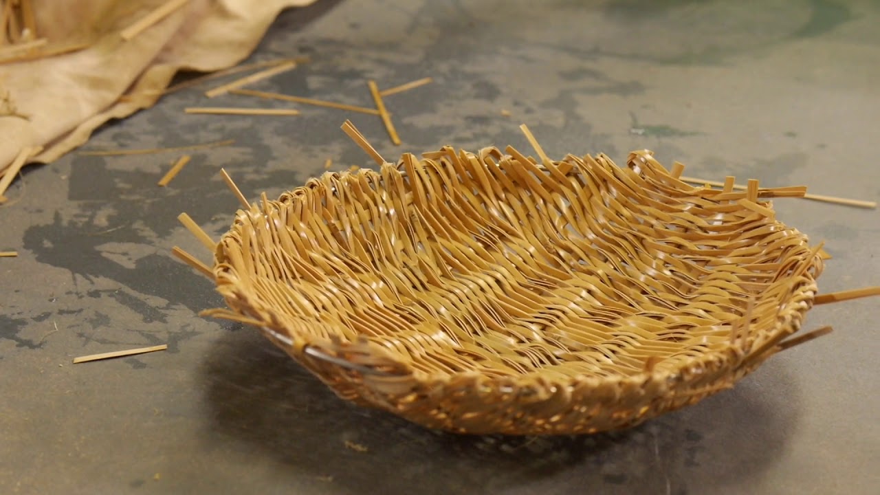 熊本の伝統工芸「竹細工」 宮﨑珠太郎氏 - YouTube