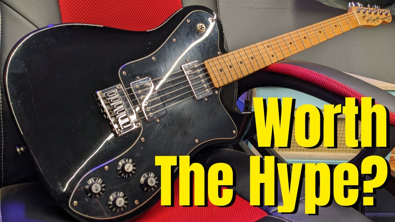 The Most UNDERRATED Squier Guitar! Telecaster Custom - YouTube