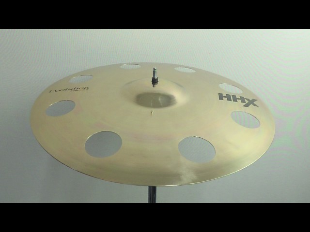 セイビアン (Sabian) HHX Evolution O-Zone Crash 18 - YouTube
