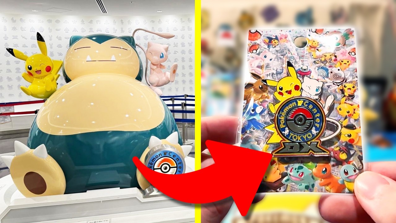 13 Items Found ONLY In Pokémon Center Japan! - YouTube