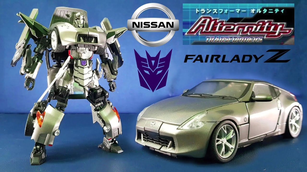Transformers Alternity A-02 Nissan Fairlady Z Megatron Transform