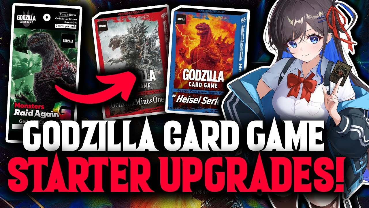 Upgrading Godzilla Card Game Starter Decks! - YouTube