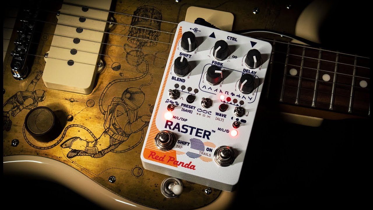 Red Panda Raster 2 Delay Demo - A Sound Designer's Dream! (STEREO