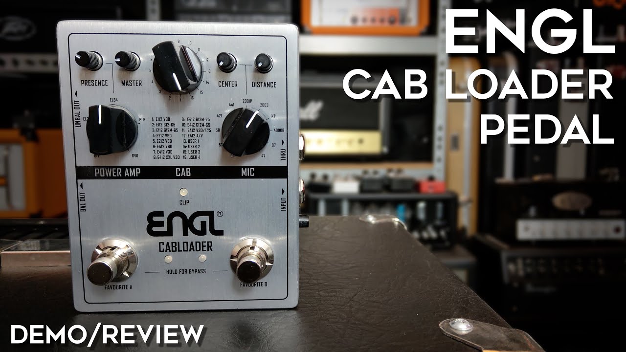 ENGL Cab Loader Pedal review/demo - YouTube
