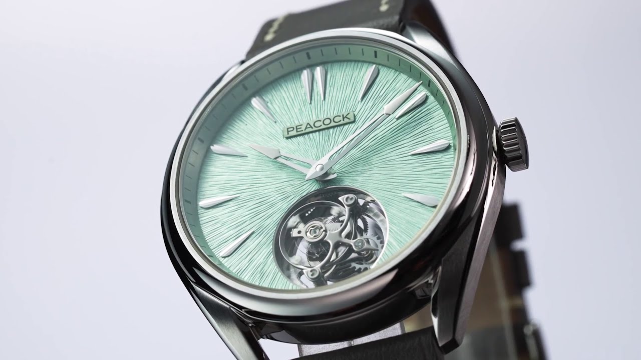 Peacock Tourbillon Watch. TianGong (Divine Craft). Ref. PCG0601