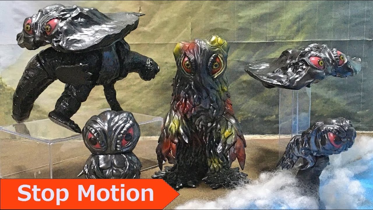 Godzilla vs Hedorah Review ! ゴジラ対ヘドラ50周年ソフビ レビュー