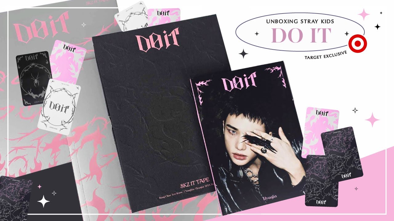 unboxing Stray Kids DO IT | IT TAPE ✧ Target Exclusive – limited