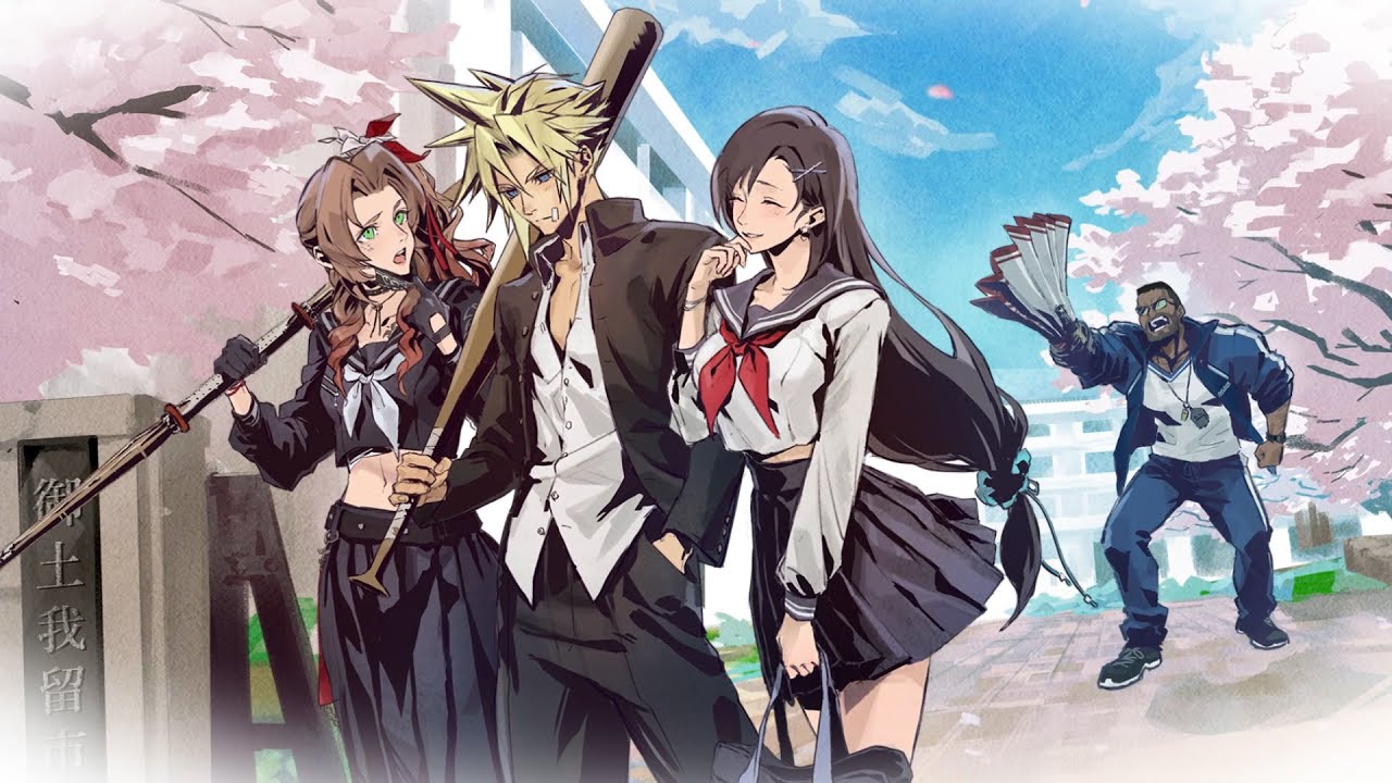 FINAL FANTASY VII EVER CRISIS』｜イベント「エバクラ学園セブン