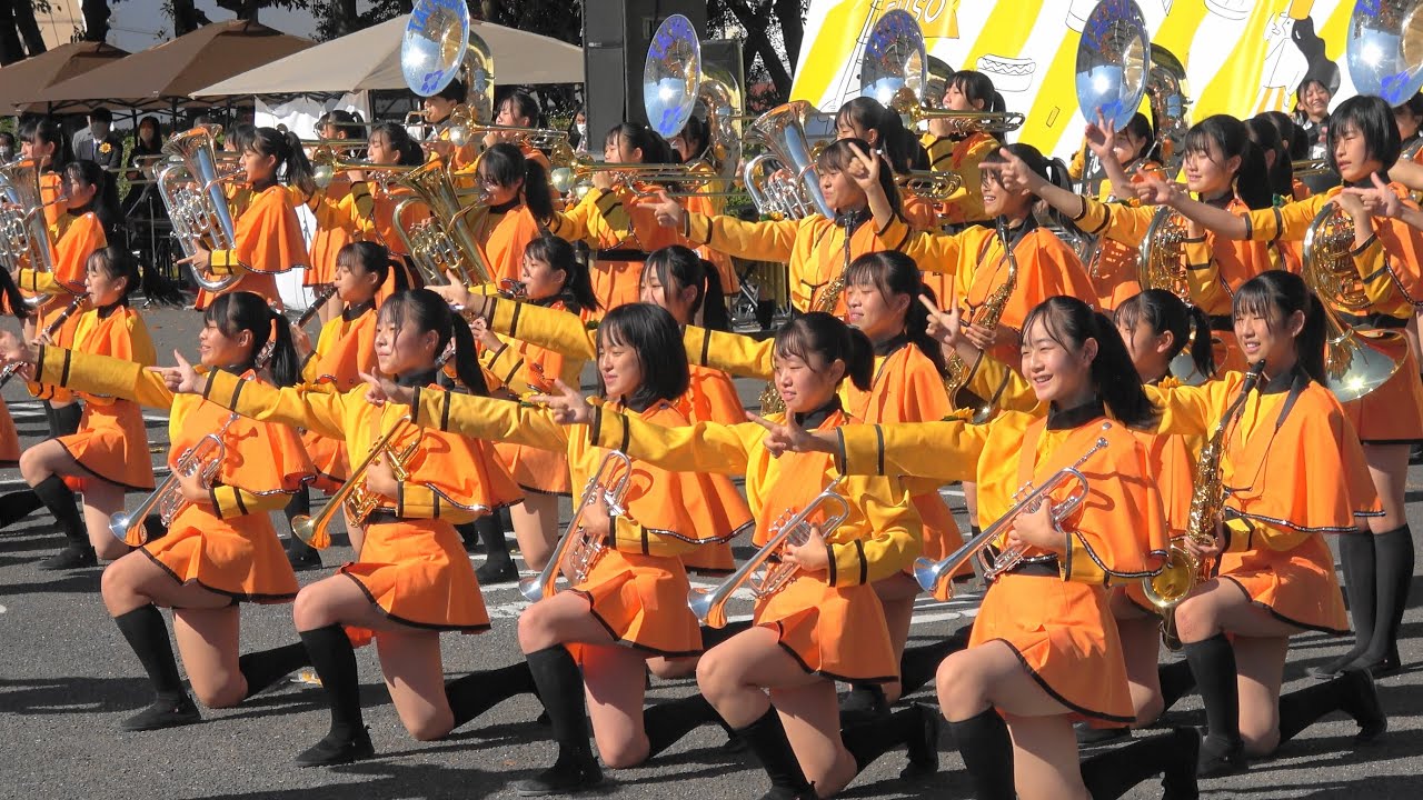 京都橘高校吹奏楽部 Kyoto Tachibana SHS Band 扶桑町70周年 stage
