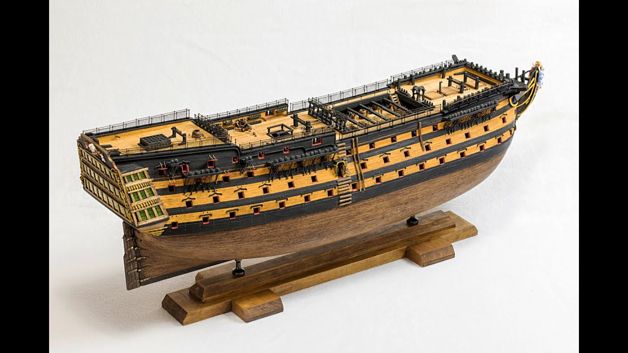 Building a scale model of Admiral Nelson's flagship HMS VICTORY