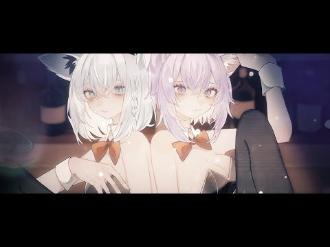 Bunny Girl / にゃんぐこーん「猫又おかゆ＆白上フブキ」(cover) - YouTube