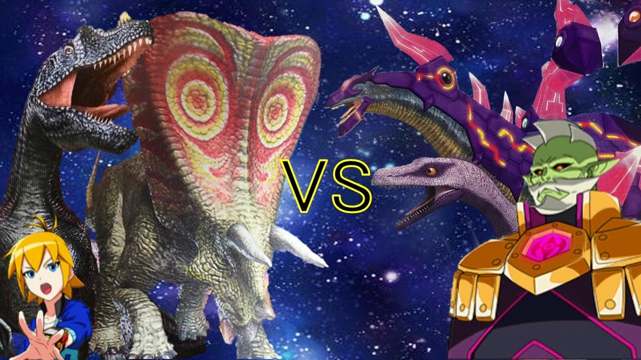 恐竜キング 】トロサウルス&ケラトサウルス 決戦！！首領ジャーク
