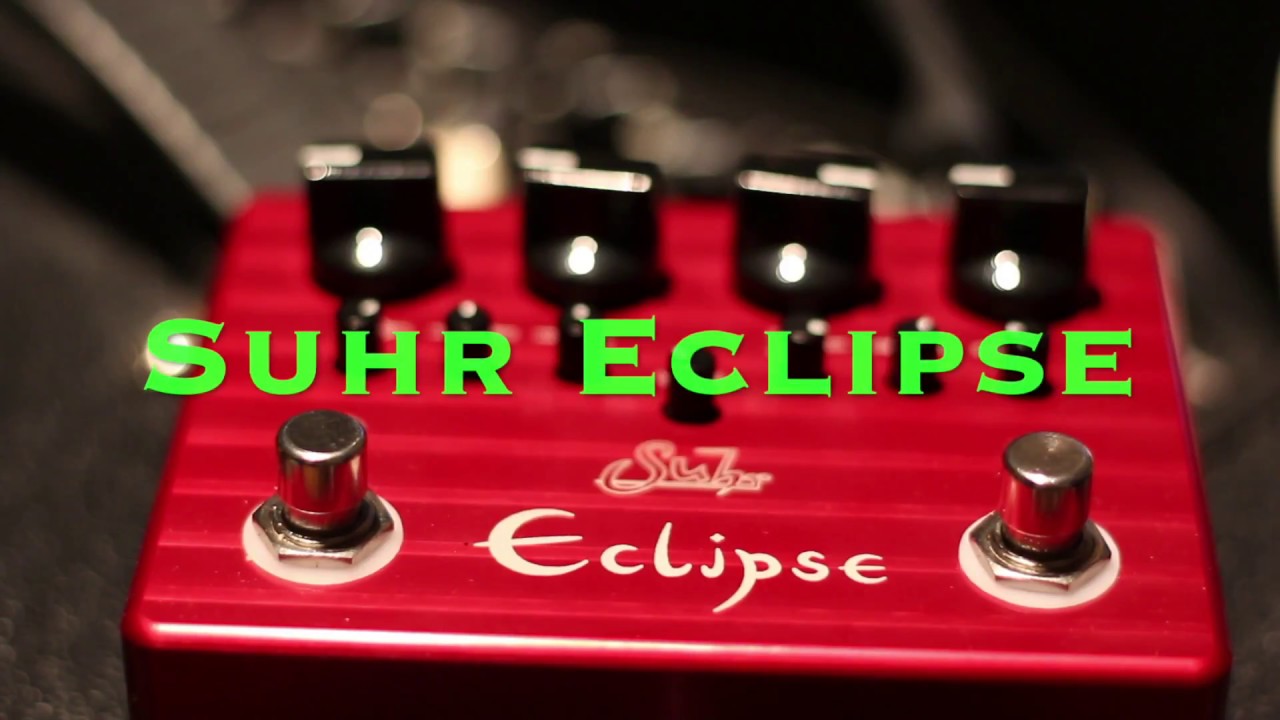 Suhrからオーバードライブ「Eclipse」登場。2つの独立回路をもつペダル